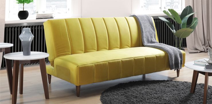 Sofá Cama Quino Amarillo