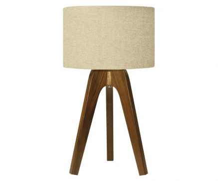BERGAMO LAMPARA DE MESA  650 BEIGE