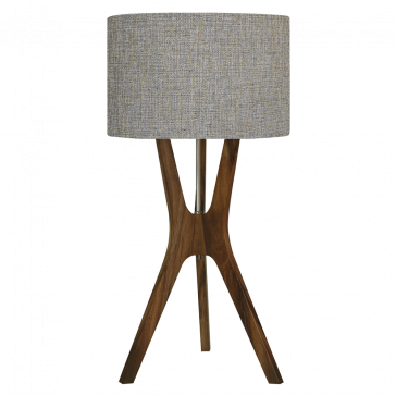 Lámpara de Mesa Gris Claro Perugia 420