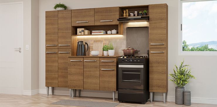 Cocina 261 cm Emilly Hit Café