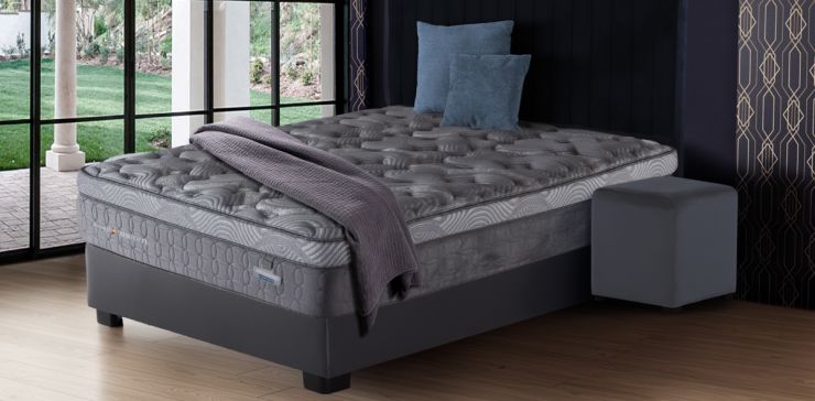 Colchón Restonic Matrimonial Ergorest Gris