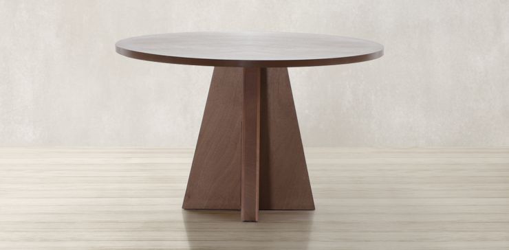 Mesa Comedor Redonda 120 cm Odette Café