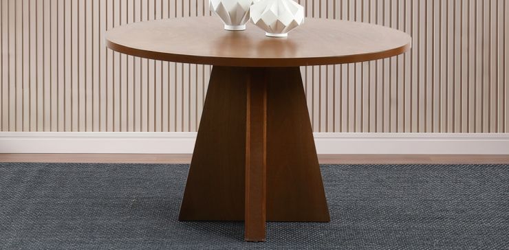 Mesa Comedor Redonda Odette Café