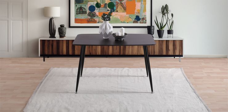 Mesa Comedor 120 cm Murcia Café Oscuro