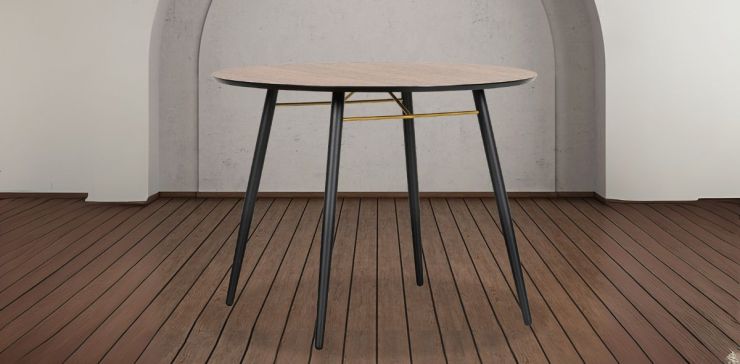 Mesa Comedor Redonda Onno Café