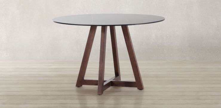 Mesa Comedor Redonda Hiedra Negro