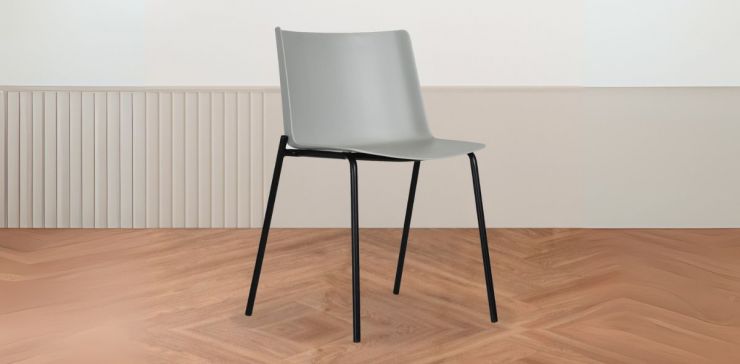 Silla Colombo Gris