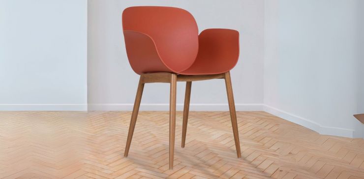 Silla Mantova Naranja