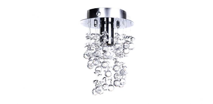 Candil Will Aros Mini Petit Gama Lux Cromo 
