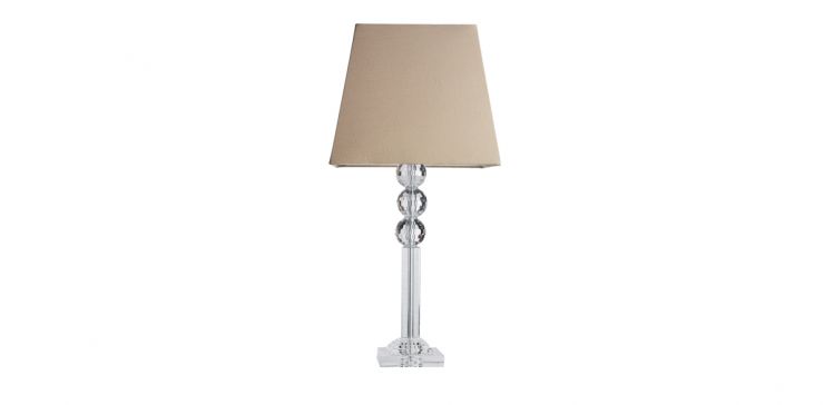 Lámpara Cristal Mandarin Gama Lux Café