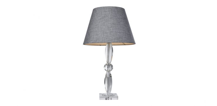 Lámpara Cristal Tortuga Gama Lux Gris