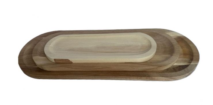 Charola Doha Café 3 Piezas