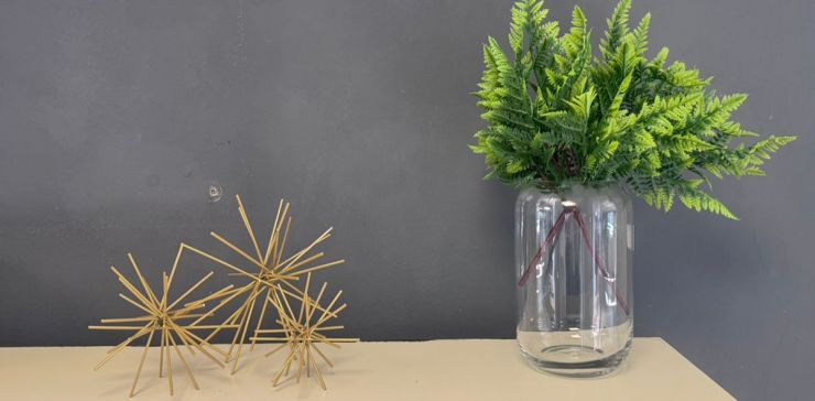 Florero de Cristal 24 x 15 cm Bruz