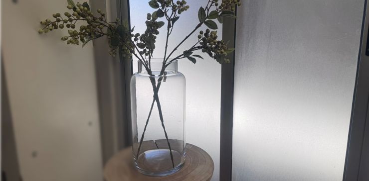 Florero de Cristal Jena