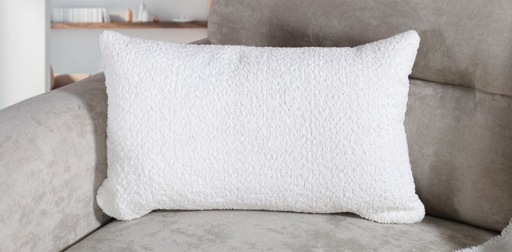 Cojín Decorativo 55 X 35 cm Glow Blanco