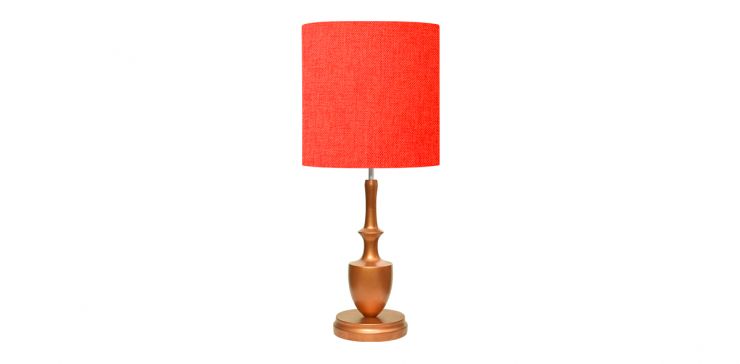 Lámpara de  Mesa Asis  Rojo