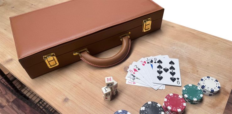 Maletín de Poker Vernon Café
