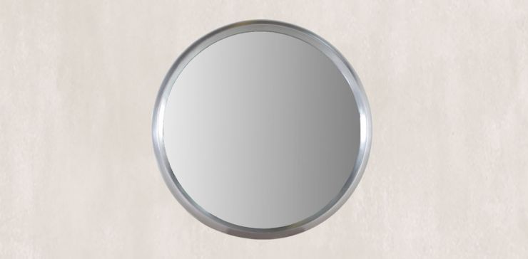 Espejo Decorativo Slovel Plata