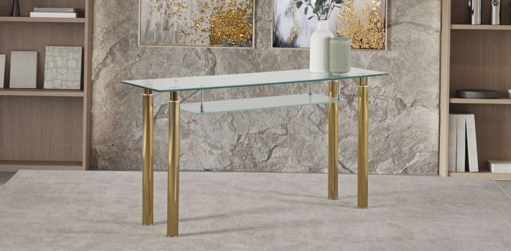 Mesa Consola Enkel Dorado