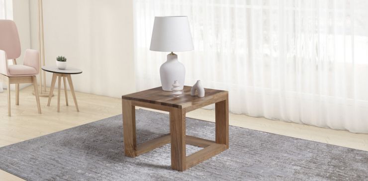 Mesa Ocasional Cuadrada Veranda Chica Café