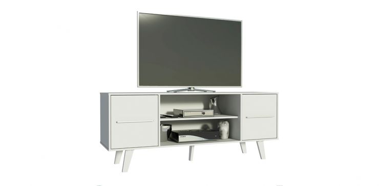 Mesa TV Buenos Aires Blanco