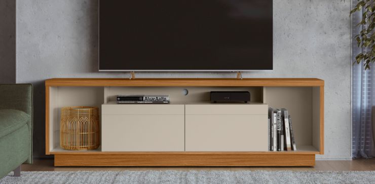 Mesa TV Cronos Blanco