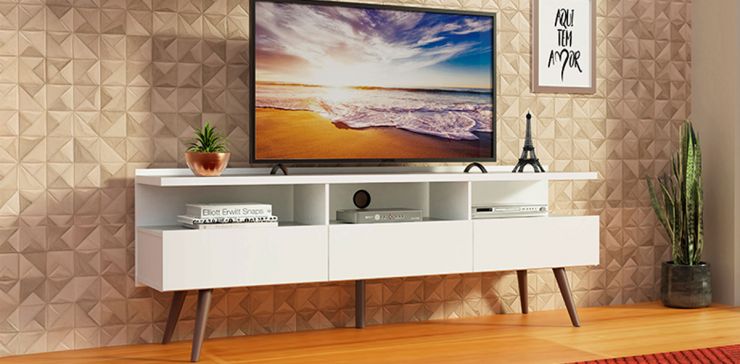 Mesa TV Londres Blanco