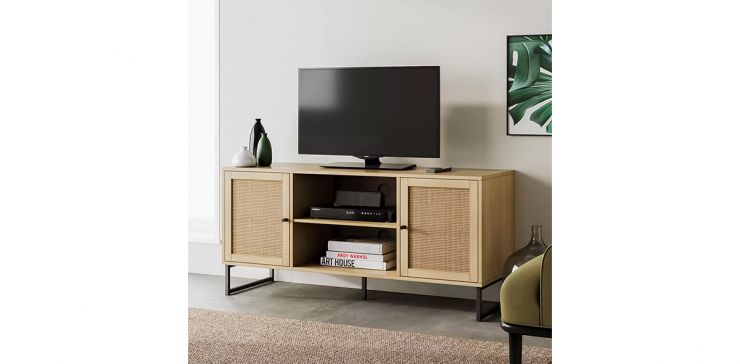 Mesa Tv Rectangular Lua Café