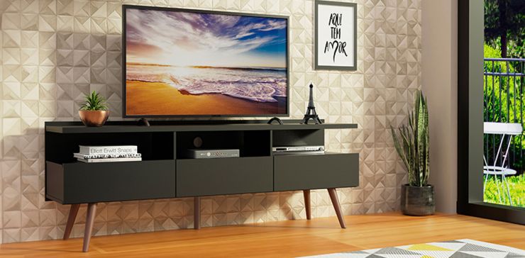 Mesa Tv Londres Negro