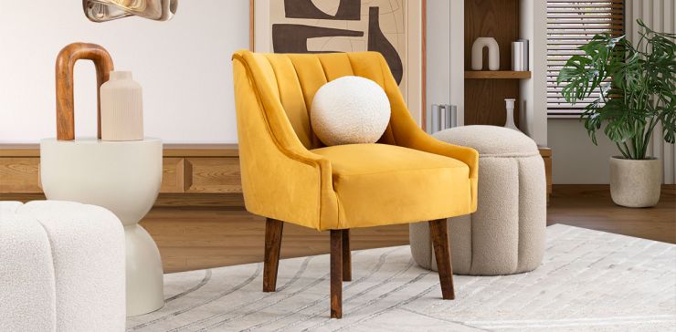 Sillón Crost Amarillo