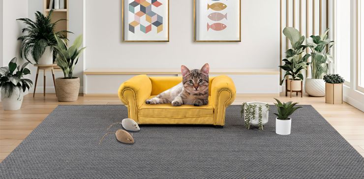 Cama para Mascota Lizza Amarillo