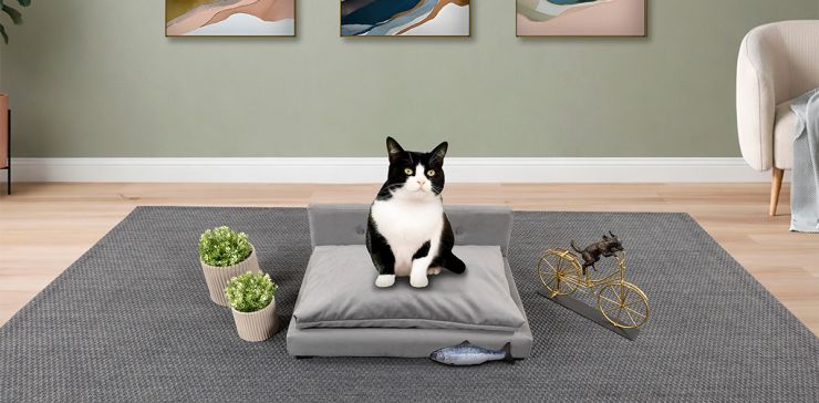 Cama para Mascota Petit Gris