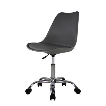 Silla De Oficina Ronnie Jm-6060 Gris