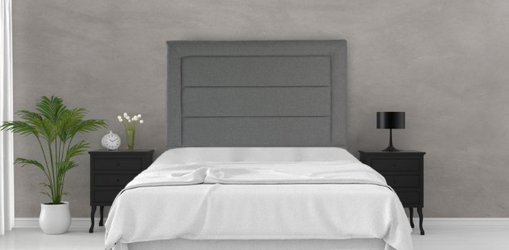 Cabecera Individual Blend Gris