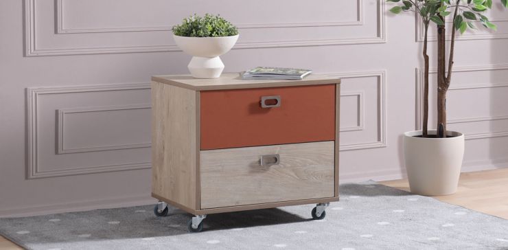 Cajonera Tabata Beige