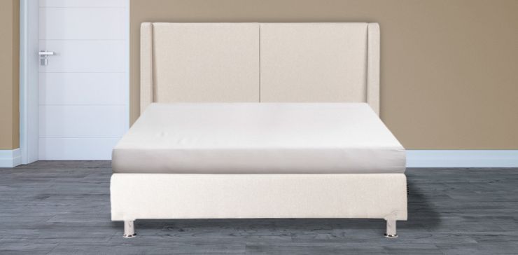 Cama Individual Milan Beige