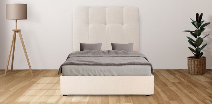 Cama Individual Nube Beige