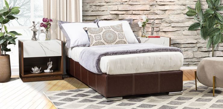 Base de Cama Individual Vielka Café