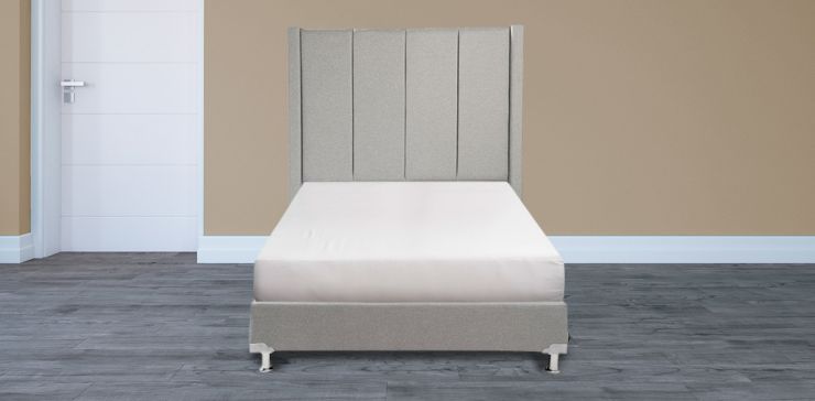 Cama Individual Nizza Gris