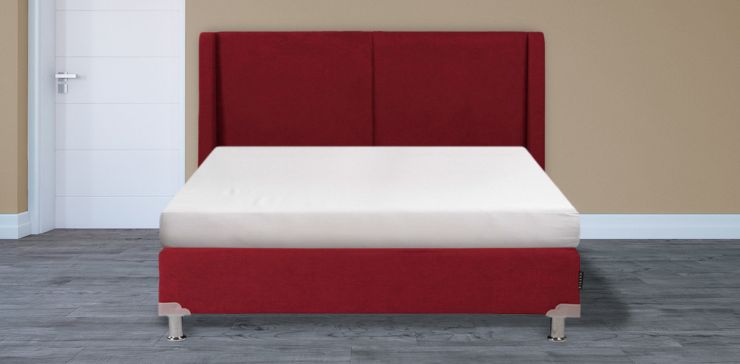 Cama Individual Milan Rojo