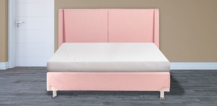 Cama Individual Milan Rosa