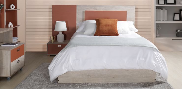 Recámara 3 Piezas Matrimonial Tabata Beige 
