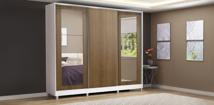 Armario 231 cm Everest Blanco
