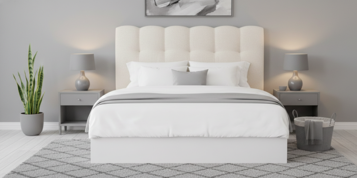 Cabecera Matrimonial Nube Beige