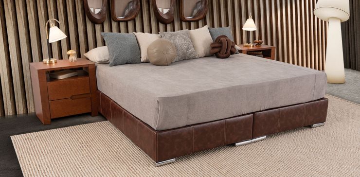 Base de Cama King Size Vielka Café