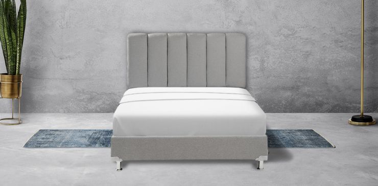 Cama King Size Kami Gris