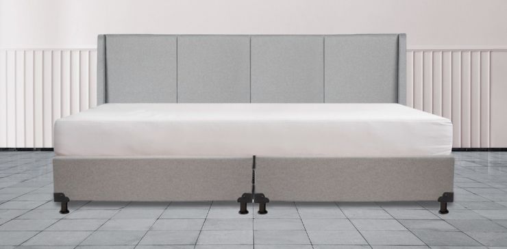 Cama King Size Milan Gris