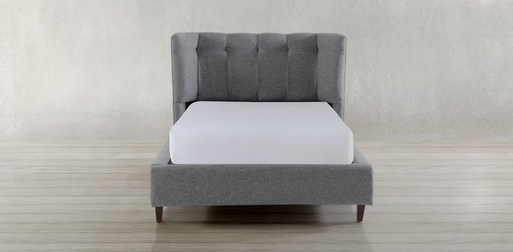 Cama Matrimonial Stella Plus Gris