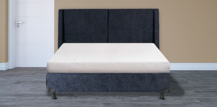 Cama Queen Size Milan Azul