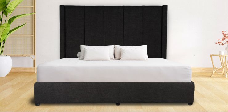 Cama Queen Size Nizza Negro